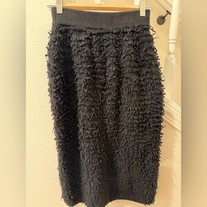 🎄🎄🎄SOLD! 🎁🎁🎁Elegant Black Textured Skirt